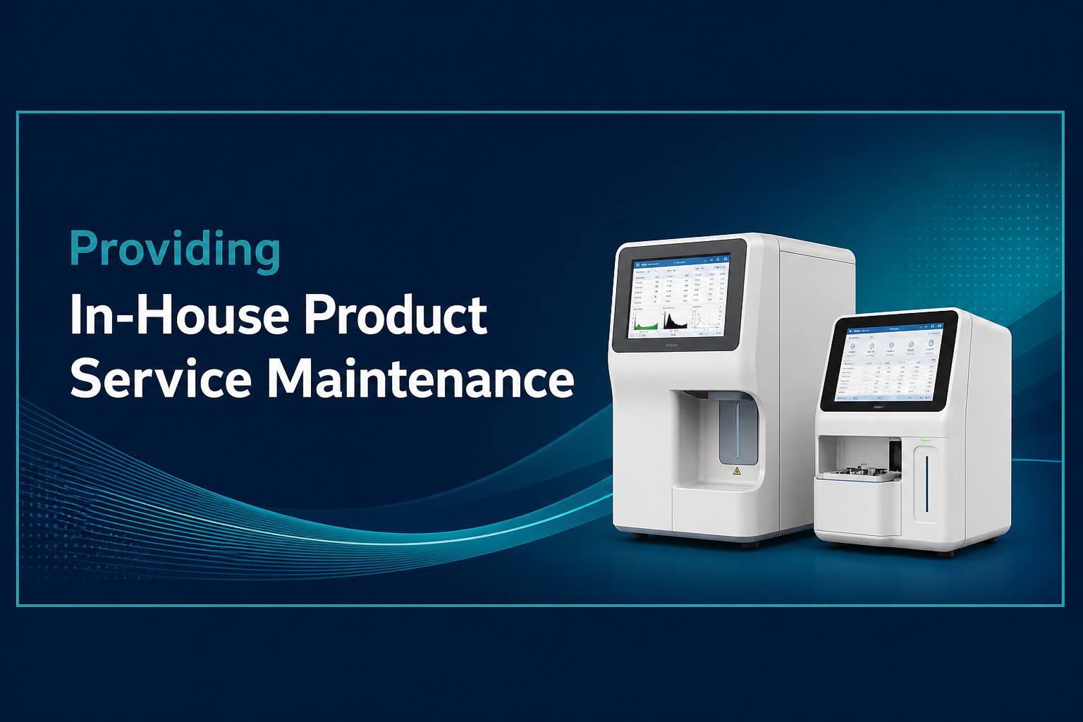 In-house product service and maintenance