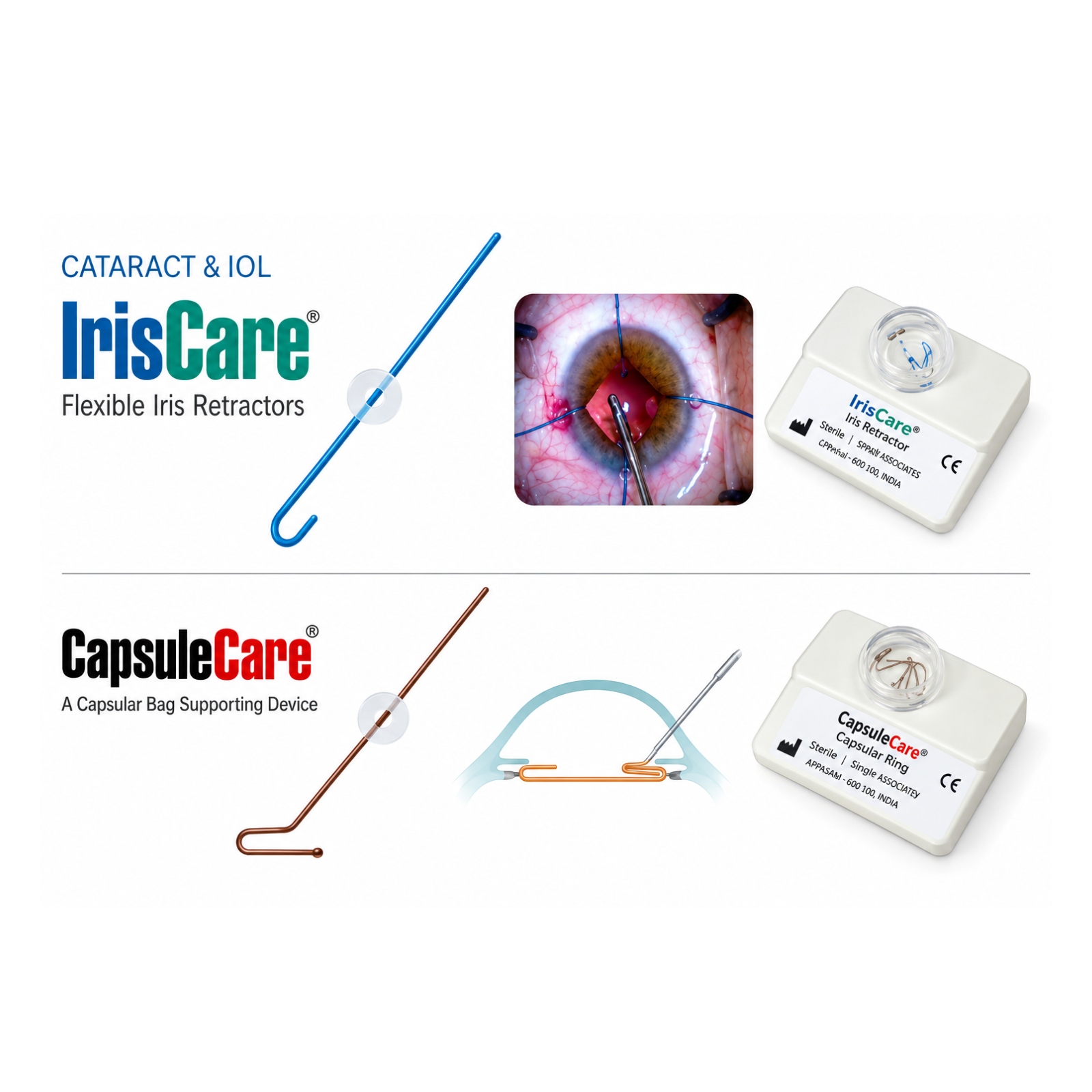 CAPSULAR CARE – CAPSULAR BAG SUPPORTING DEVICE